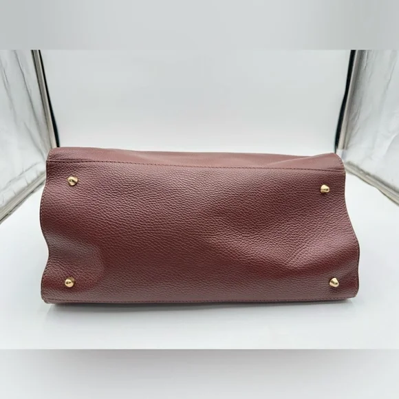 Anna Paola Riva Italian Leather Satchel - Picture 3 of 10